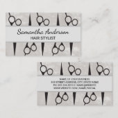 Schaar  visitekaartje (Voorkant / Achterkant)