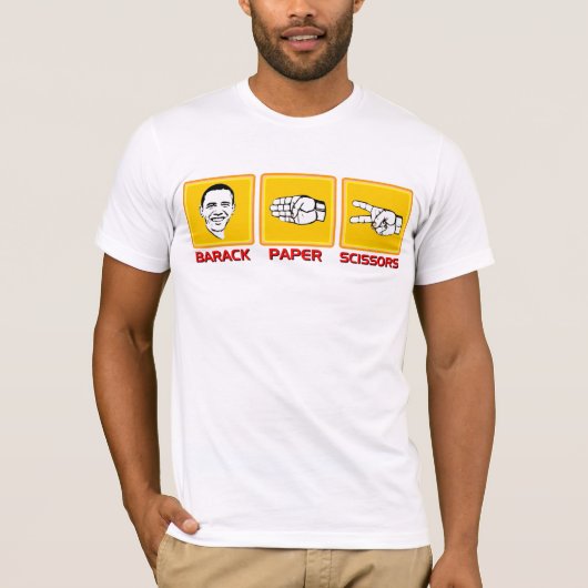 schaar voor barstpapier t-shirt (Voorkant)