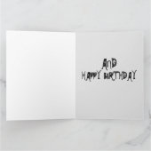 SCHAAREVIL GESLOTEN BIRTHDAY SWEET DREAMS Kaarten (Binnen)