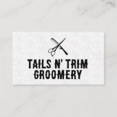 schaarkam | dienst Verzorging huisdieren Visitekaartje (Voorkant)