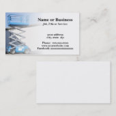 schaarlift of -platform visitekaartje (Voorkant / Achterkant)