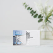 schaarlift of -platform visitekaartje (Staand voorkant)