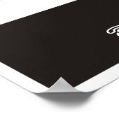 Schaarlogo, Prijslijst Herenkappers Poster (Hoek)