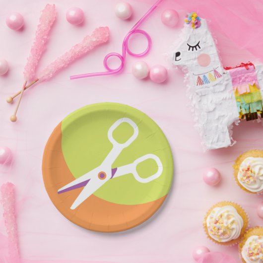 Schaarpictogram Papier Borden Papieren Bordje (Feest)
