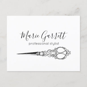  Schaarsalon Marketing Briefkaart