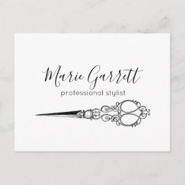  Schaarsalon Marketing Briefkaart