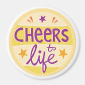 Schaarste aan het leven Magnet (Voorkant)