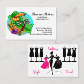 Schaartapemeting Dread Clothing Alteration Visitekaartje (Voorkant / Achterkant)