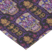 Schaatkunst Schedelpatroon Tafelkleed (Gekanteld)