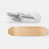 SCHAATS AAN MUZIEK PERSOONLIJK SKATEBOARD (Horizontaal)