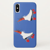 Schaats Apple iPhone X, Barely There Case-Mate iPhone Case (Achterkant)