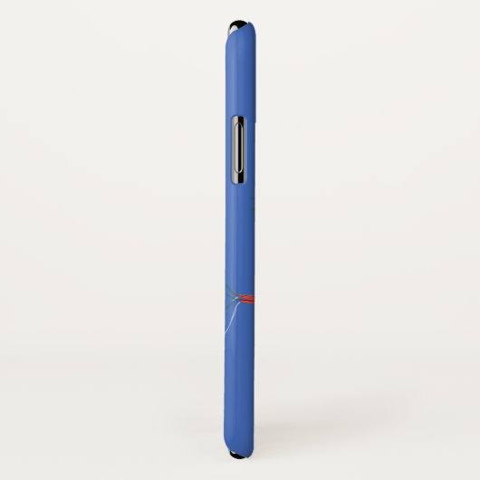Schaats Apple iPhone X, Barely There Case-Mate iPhone Case (Achterkant / rechts)