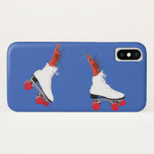 Schaats Apple iPhone X, nauwelijks daar Case-Mate iPhone Case (Achterkant (horizontaal))