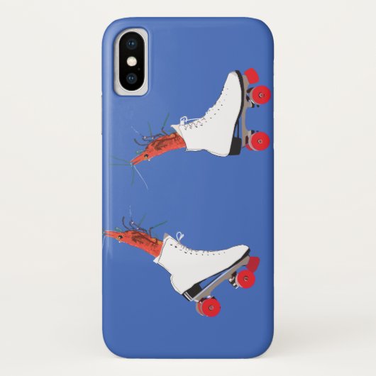 Schaats Apple iPhone X, nauwelijks daar Case-Mate iPhone Case (Achterkant)