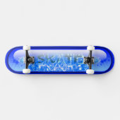 SCHAATS Blue Flame Persoonlijk Skateboard (Horizontaal)