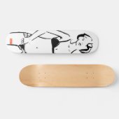 Schaats Board Girl Skateboard (Horizontaal)