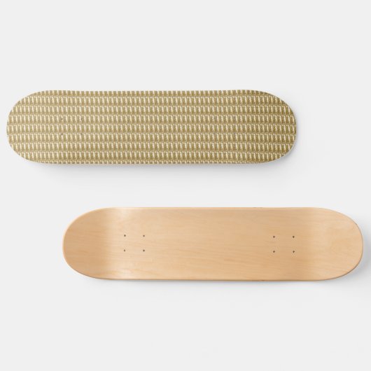 Schaats Board Gold Ribbed Persoonlijk Skateboard (Horizontaal)