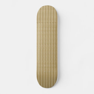 Schaats Board Gold Ribbed Persoonlijk Skateboard