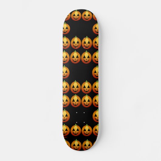 Schaats Board Halloween Pumpkins Persoonlijk Skateboard (Voorkant)