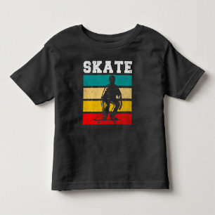 Schaats Boy Skateboarding Kind Retro Kinder Shirts