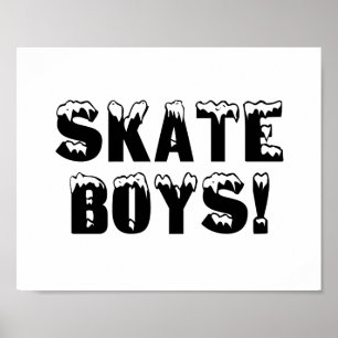 SCHAATS BOYS POSTER