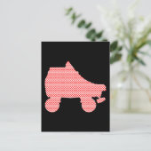 schaats briefkaart (Staand voorkant)