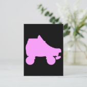 schaats briefkaart (Staand voorkant)