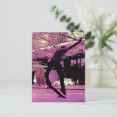 Schaats Briefkaart (Staand voorkant)