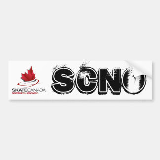 Schaats Canada Northern Ontario Logo Bumpersticker