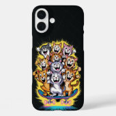 Schaats Cats Squad Case-Mate iPhone Case (Achterkant)