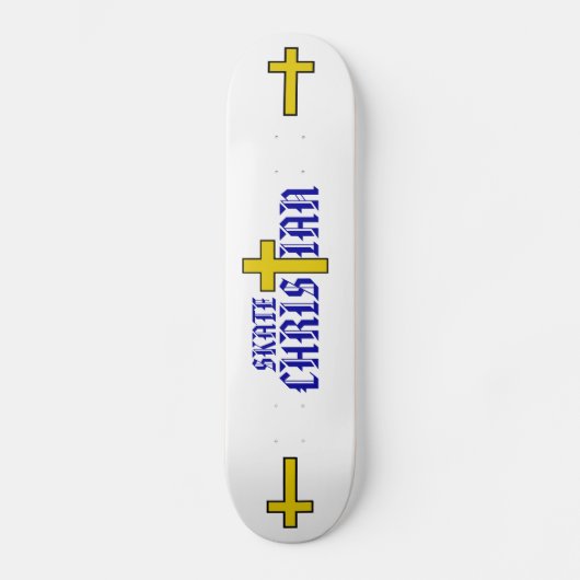 Schaats Christelijk Skateboard (Voorkant)