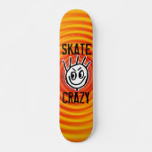 Schaats Crazy, Stakeboards, Funny Skateboard (Voorkant)
