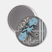 Schaats Cultuur Magneet (Voorkant / Achterkant)