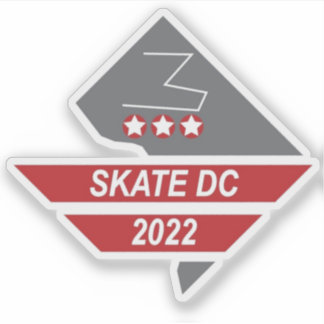 Schaats DC 2022 Weekend Sticker