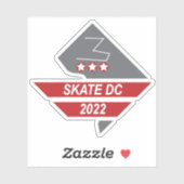 Schaats DC 2022 Weekend Sticker (Vel)