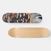 Schaats de buitengewone - Abstracte paddestoelen Persoonlijk Skateboard (Horizontaal)