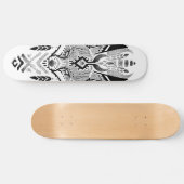 Schaats de renard style tattoo badass persoonlijk skateboard (Horizontaal)