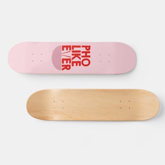 Schaats Deck, Schaats Art, Pho als altijd Persoonlijk Skateboard (Horizontaal)