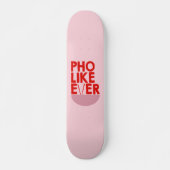 Schaats Deck, Schaats Art, Pho als altijd Persoonlijk Skateboard (Voorkant)