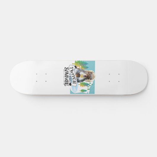 Schaats Deck Squirrel, Twitch de Savage Persoonlijk Skateboard (Horizontaal)