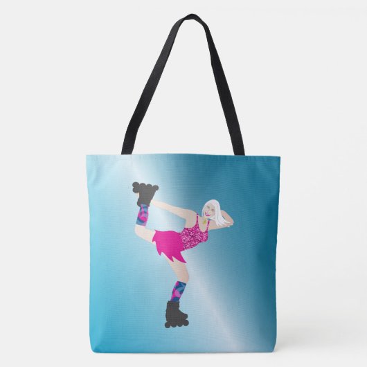 Schaats Diva Canvas tas (Voorkant)