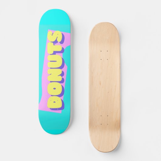 schaats donuts persoonlijk skateboard (Voorkant)