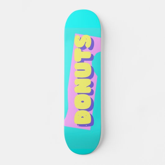 schaats donuts persoonlijk skateboard (Voorkant)