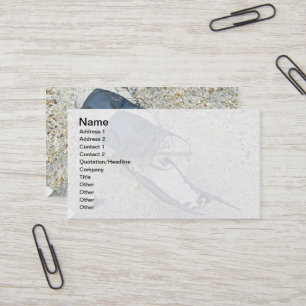 Schaats Eieren Hoesjes op de strand Visitekaartje