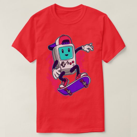 SCHAATS GAMER T-SHIRT (Design voorkant)