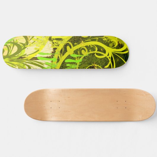 Schaats Green Paint Persoonlijk Skateboard (Horizontaal)