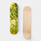 Schaats Groen Abstract Persoonlijk Skateboard (Voorkant)