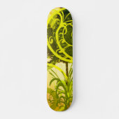 Schaats Groen Abstract Persoonlijk Skateboard (Voorkant)