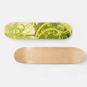 Schaats Groen Skateboard (Horizontaal)