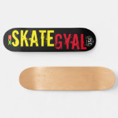 SCHAATS GYAL SKATEBOARD / JMT USA Skateboard (Horizontaal)
